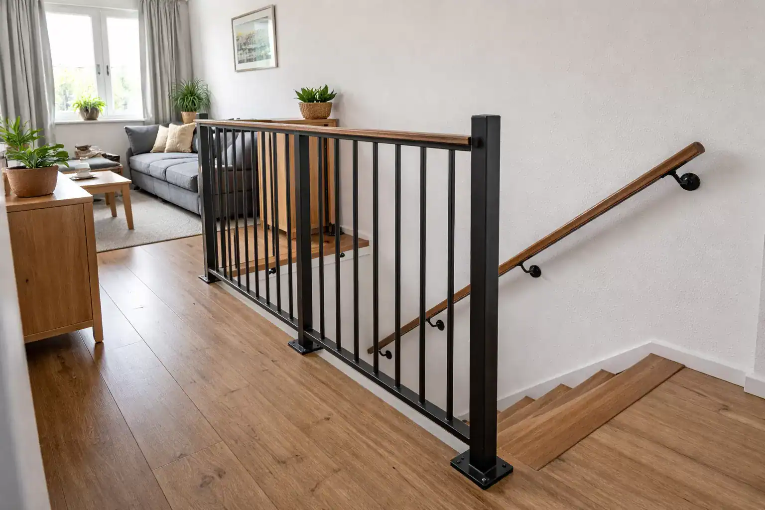 stalen balustrade op maat voor binnen